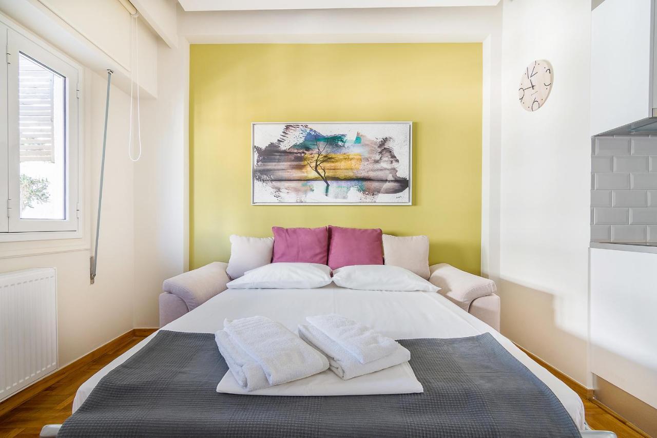 شقة Chic Penthouse For 4 Ppl In Kolonaki أثينا المظهر الخارجي الصورة