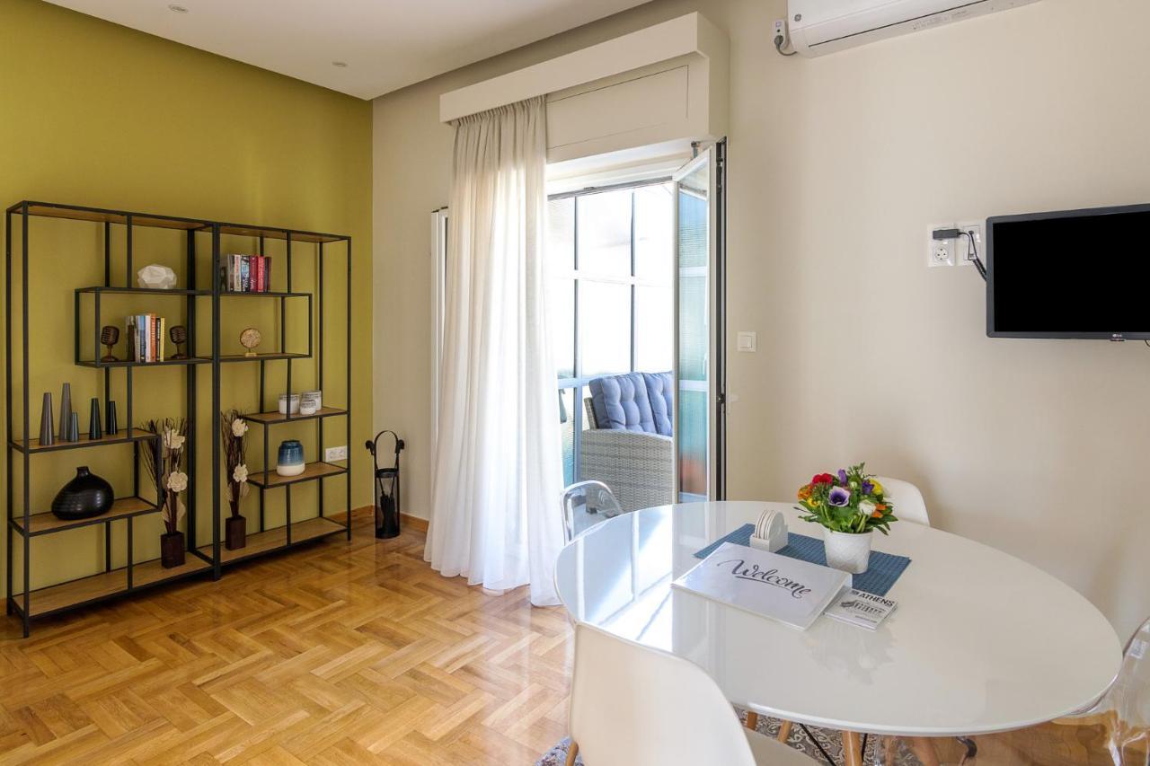 شقة Chic Penthouse For 4 Ppl In Kolonaki أثينا المظهر الخارجي الصورة