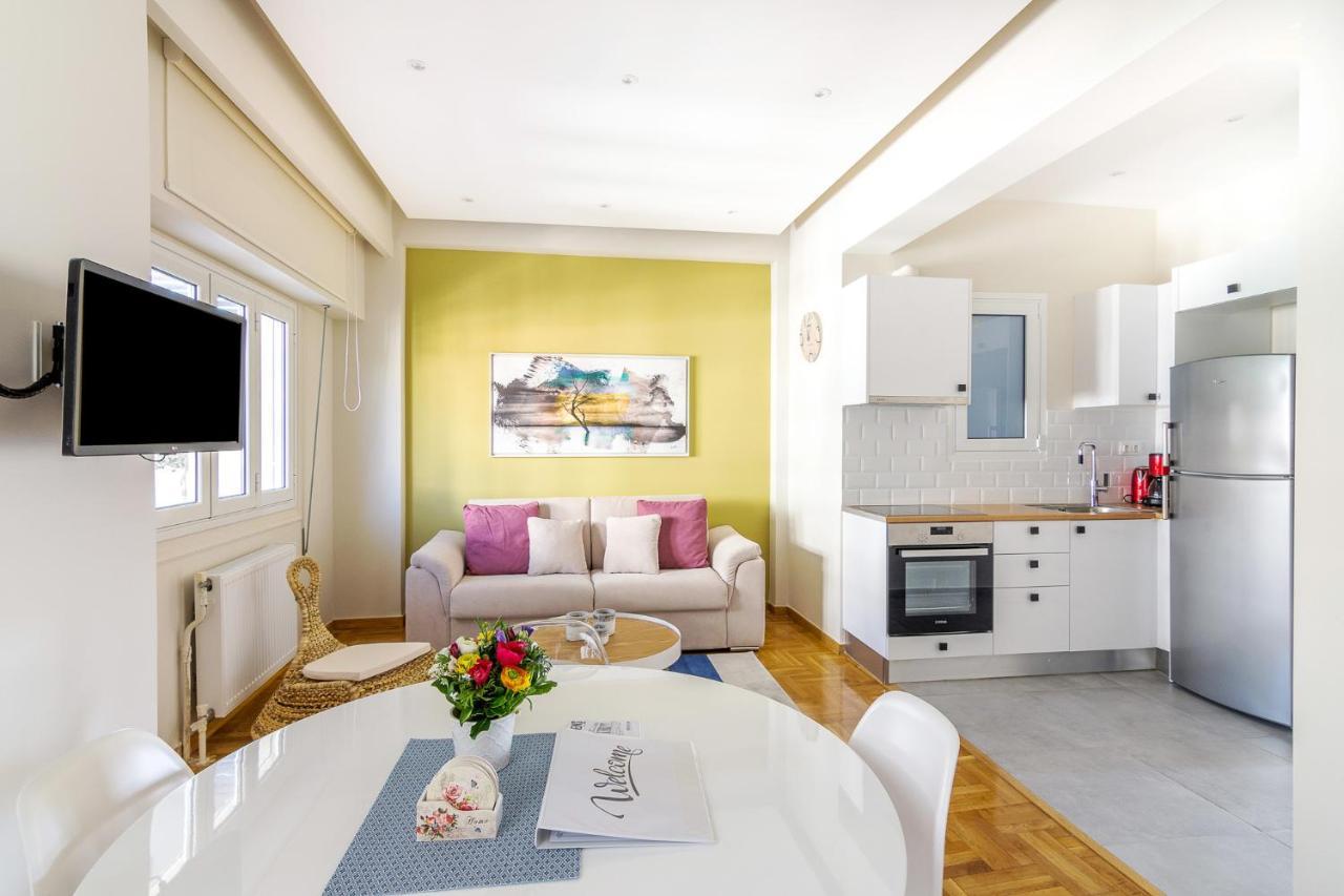 شقة Chic Penthouse For 4 Ppl In Kolonaki أثينا المظهر الخارجي الصورة