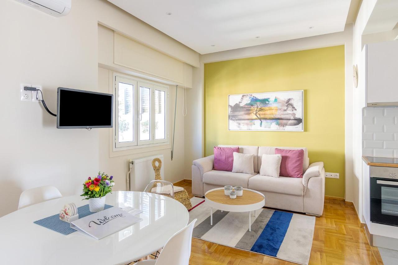 شقة Chic Penthouse For 4 Ppl In Kolonaki أثينا المظهر الخارجي الصورة